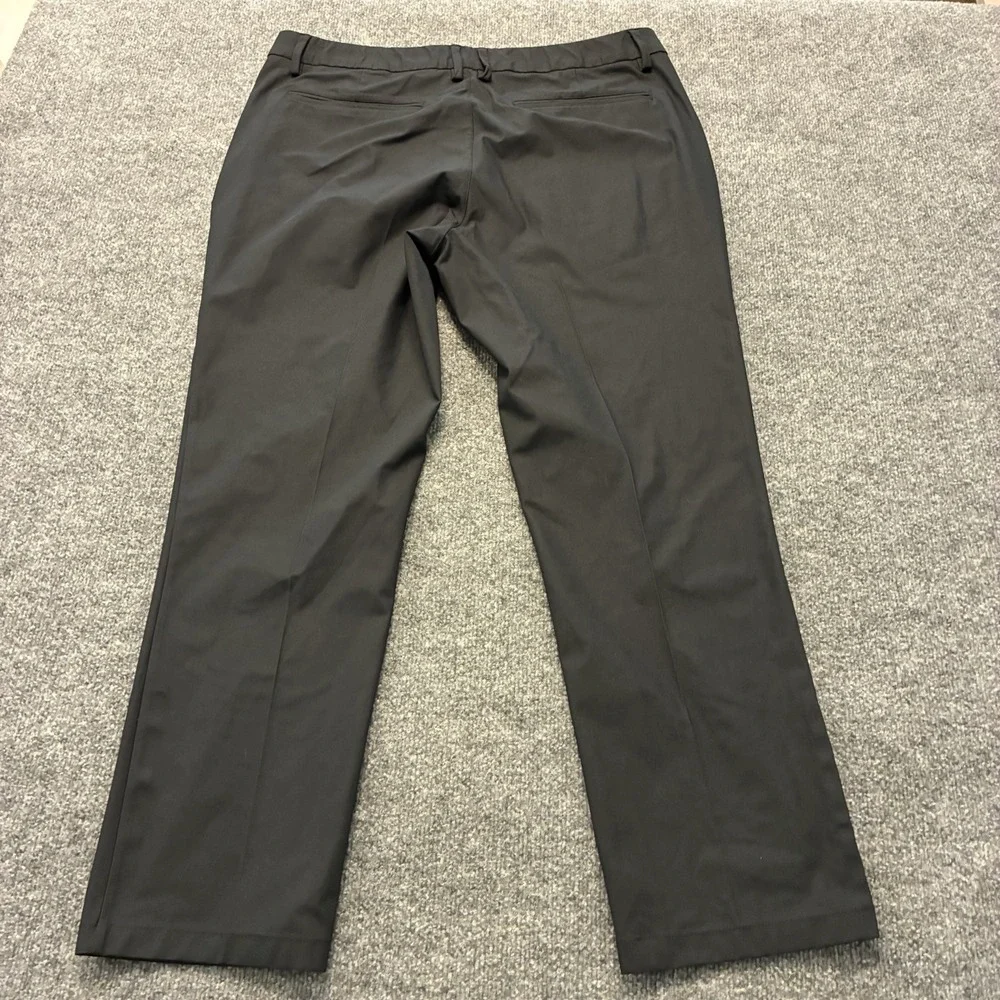 Quince Black Performance Stretch Technical Dress Pants Mens 36x30 Casual
